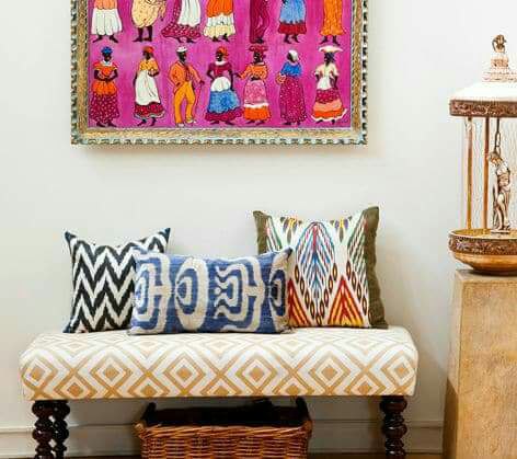African inspired interior design ideas_African Print, ankara, kitenge